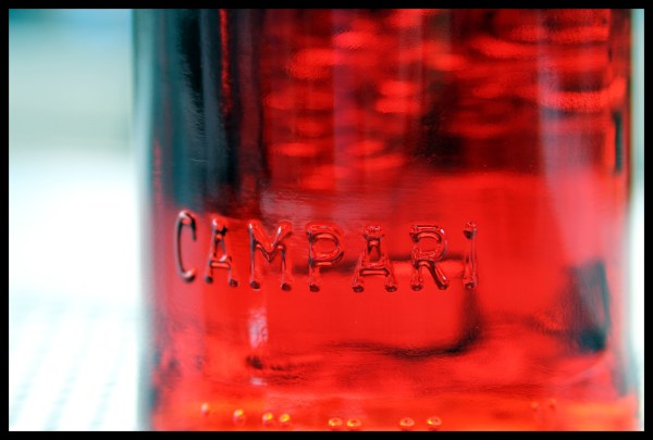 [campari] detail bottle